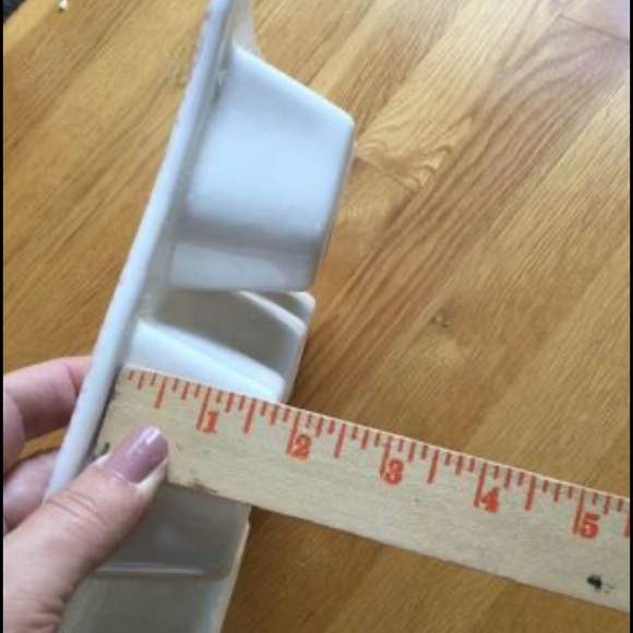 Vintage HEART SHAPED MUFFIN DESSERT BAKEWARE ceramic PAN - Picture 4 of 4